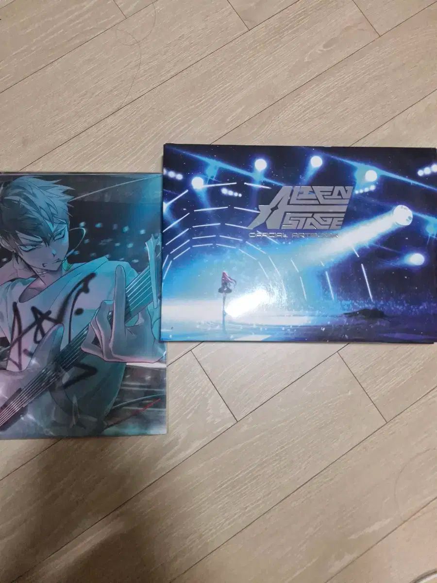 alien stage 公式アートブック＆カードセット＋特典冊子 alien stage