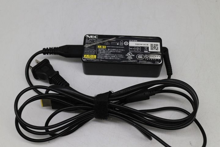 NEC Lavie ノートPC用ACアダプター 20V-2.25A PC-VP-BP98 純正品 - メルカリ