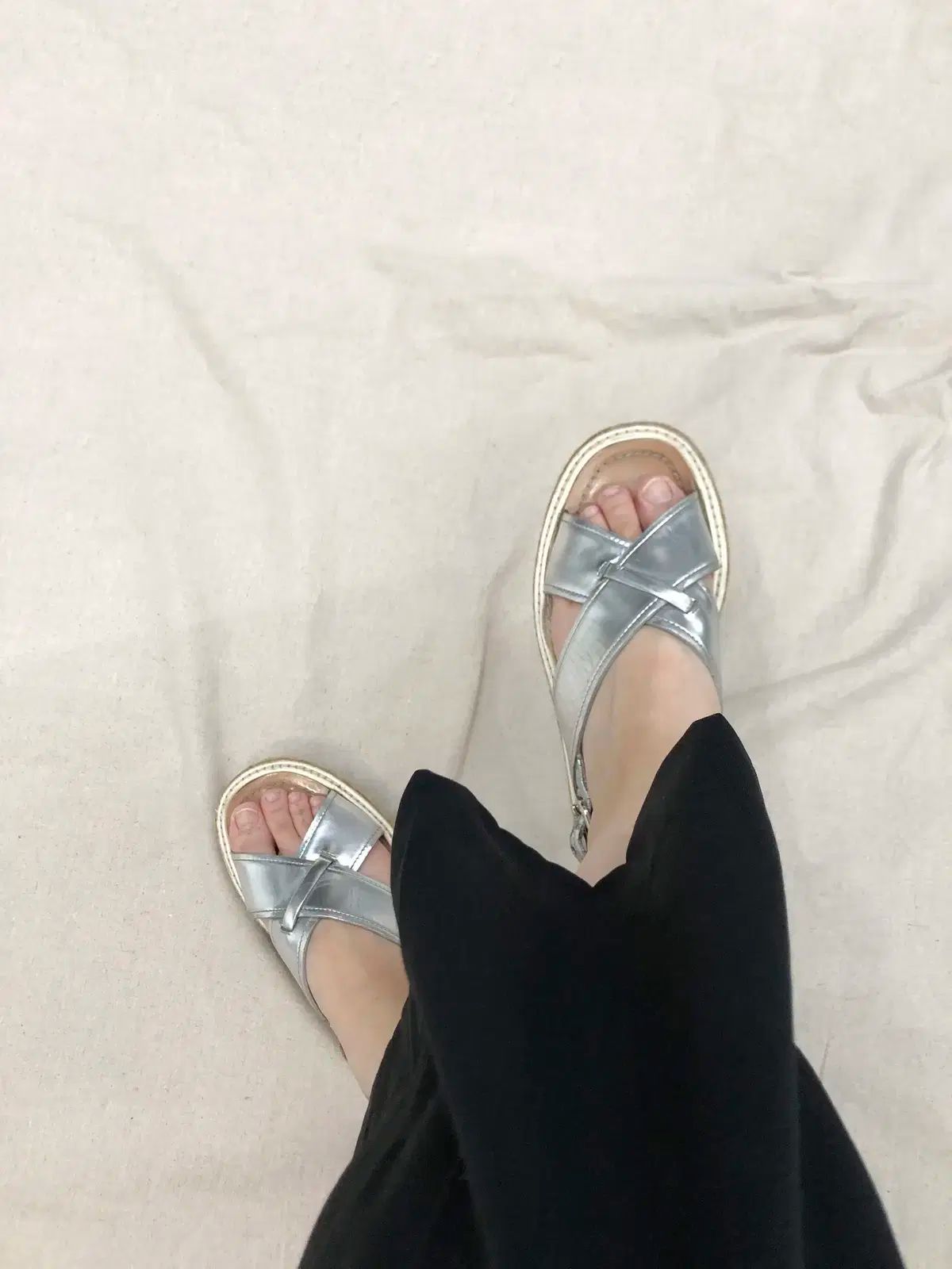 PRADA☆エスパドリーユサンダル PRADA(プラダ) エスパドリーユ サンダル ( 240 ー 245 ） - メルカリ