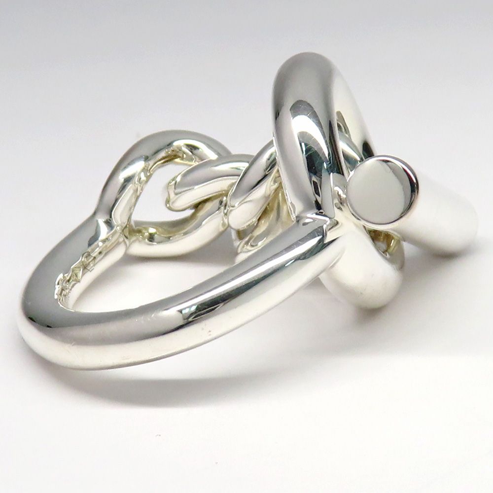 名古屋】エルメス リング クロワゼットGM #52 約12号 H104587B Ag925