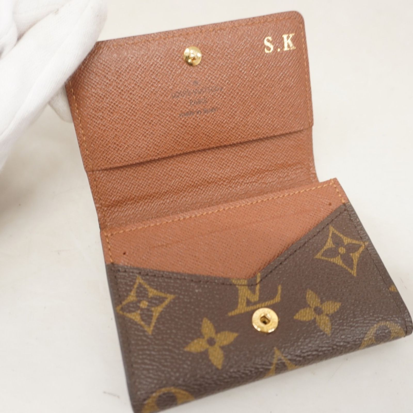 【美品】LOUIS VUITTON ヴィトン タイガ アンヴェロップ 名刺入れ 楽天市場】ルイヴィトン 二つ折りカードケース マチ付き名刺入れ