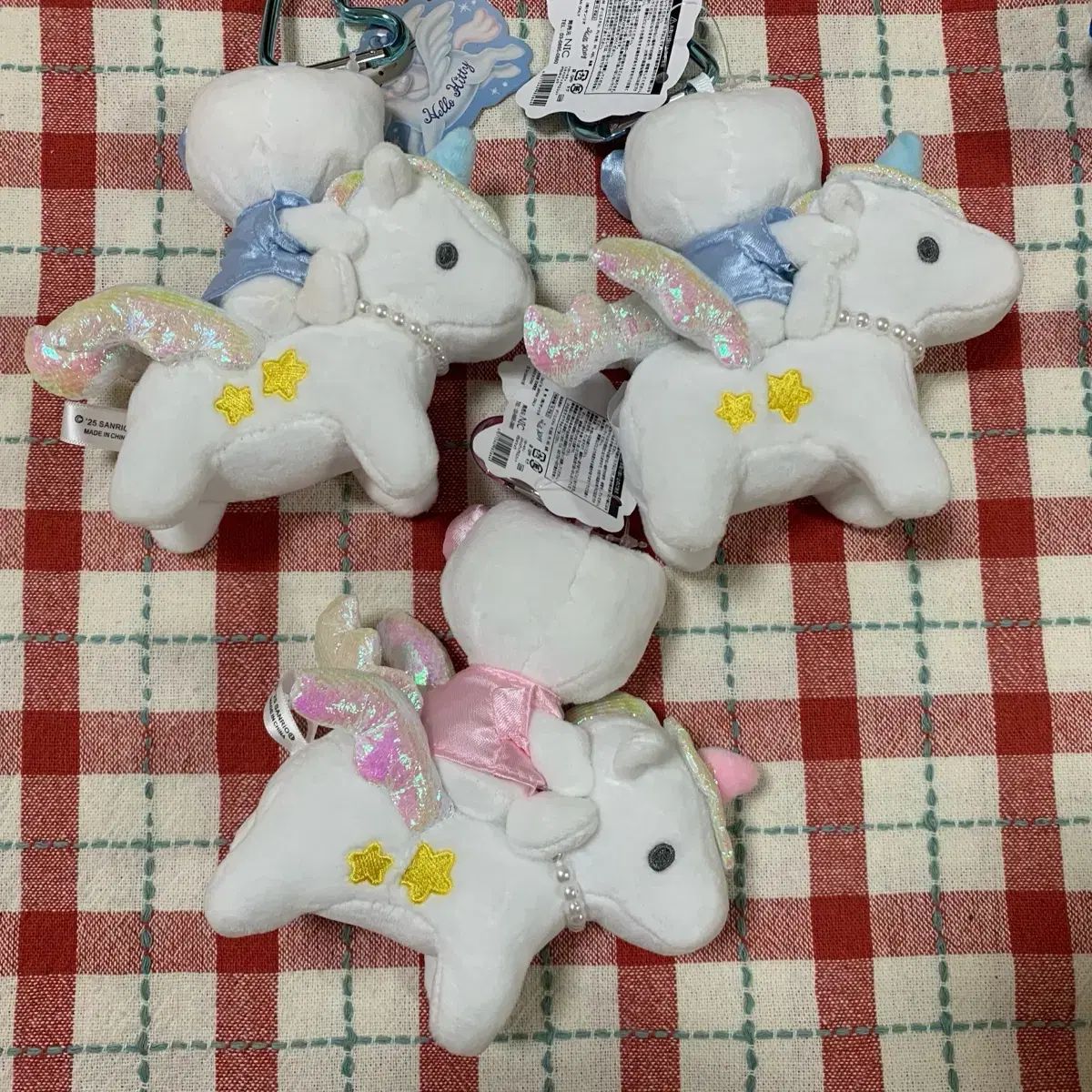 ユニコーン hello kitty(ハローキティ) キーリング Hello Kitty 50th