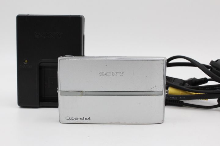 動作品】SONY Cyber-shot DSC-T9 シルバー コンデジ SONY