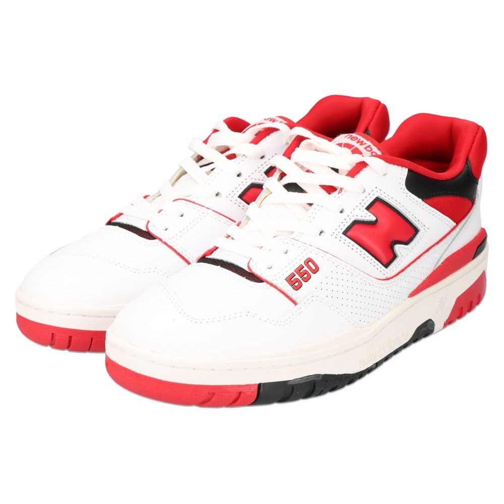 New Balance (ニューバランス) BB550SE1 ロゴ レザー ローカット