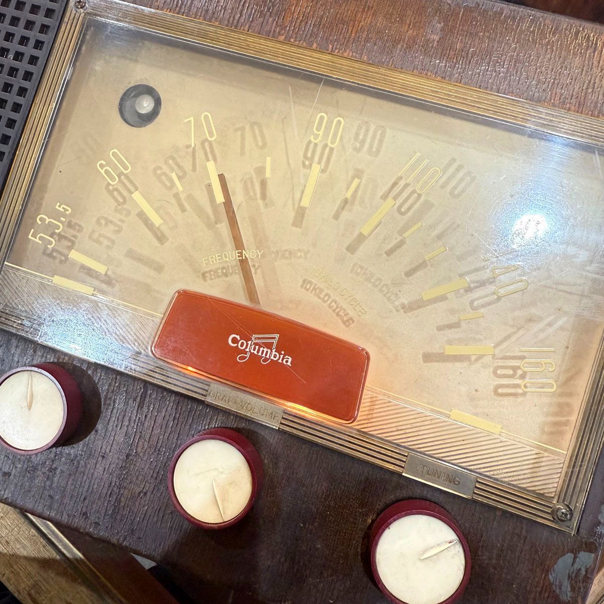 アンティーク◇コロンビア◇真空管ラジオ 昭和レトロ R-629 受信