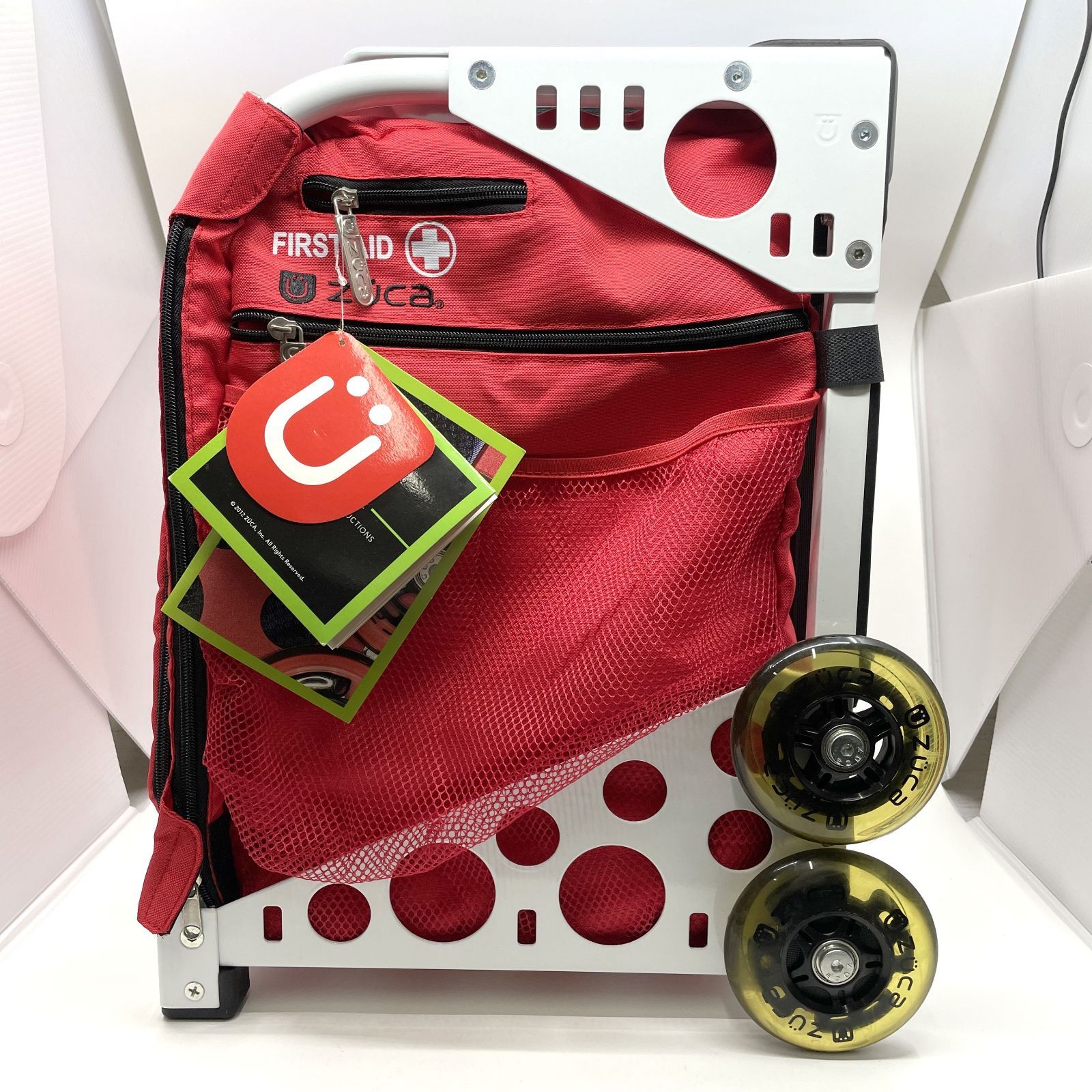 美品 ZUCA FIRST AID ファーストエイド 座れる キャリーバッグ - メルカリ 