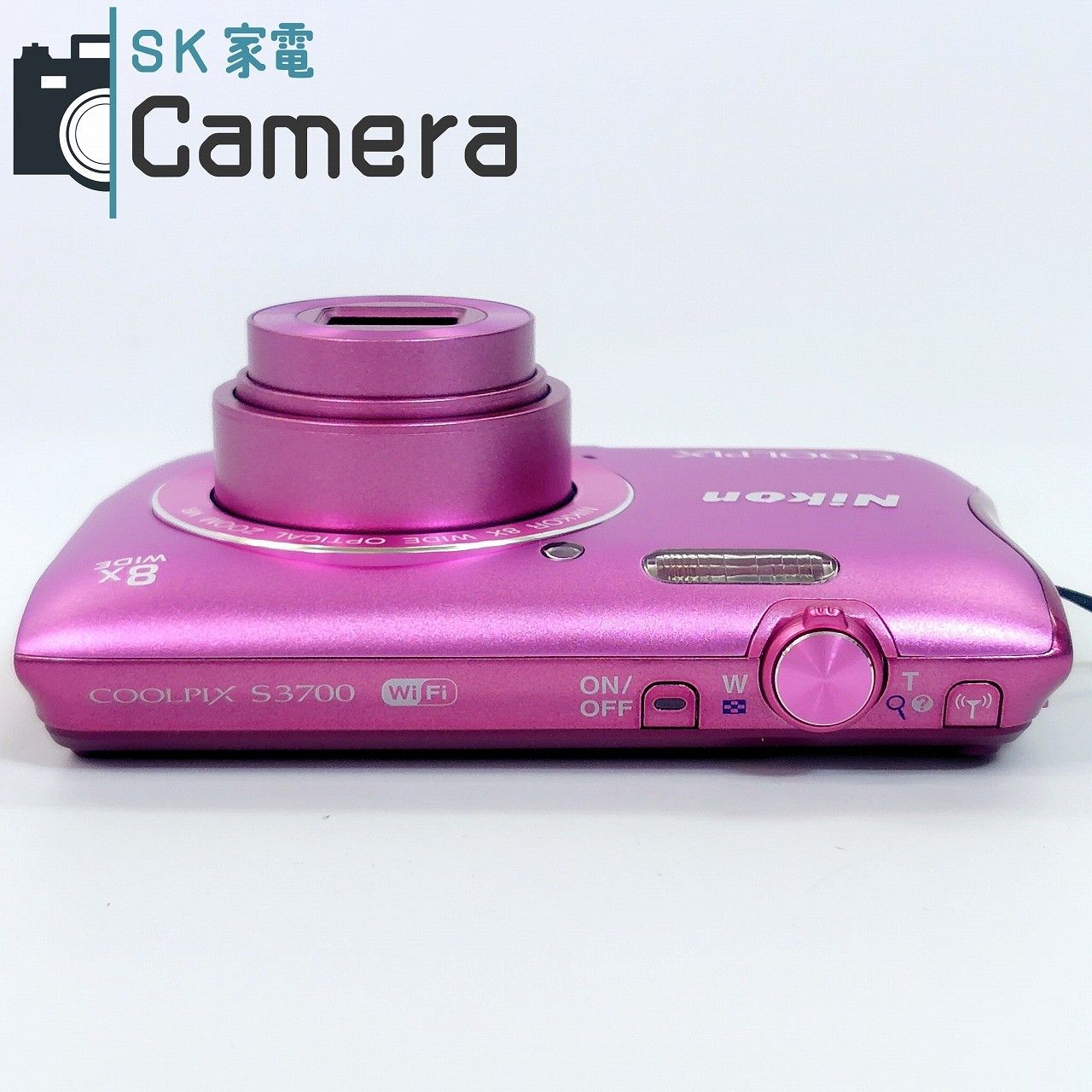  Nikon COOLPIX S 3700 コンパクトデジタルカメラ ニコン ピンク コンパクトデジタルカメラ デジタルカメラ