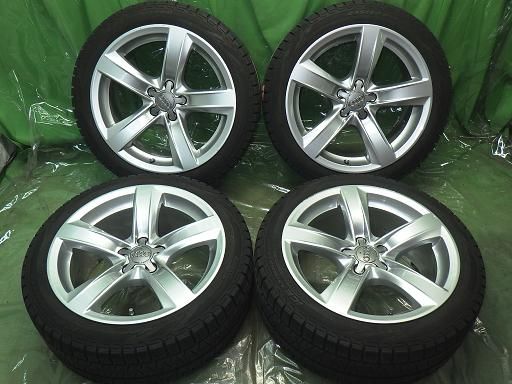 【中古】PIRELLI スタッドレス アウディ A5 純正 18インチ    ピレリ アイスシンメトリコ