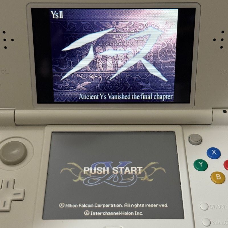 イースII DS ファルコム Falcom レトロ ys イース2