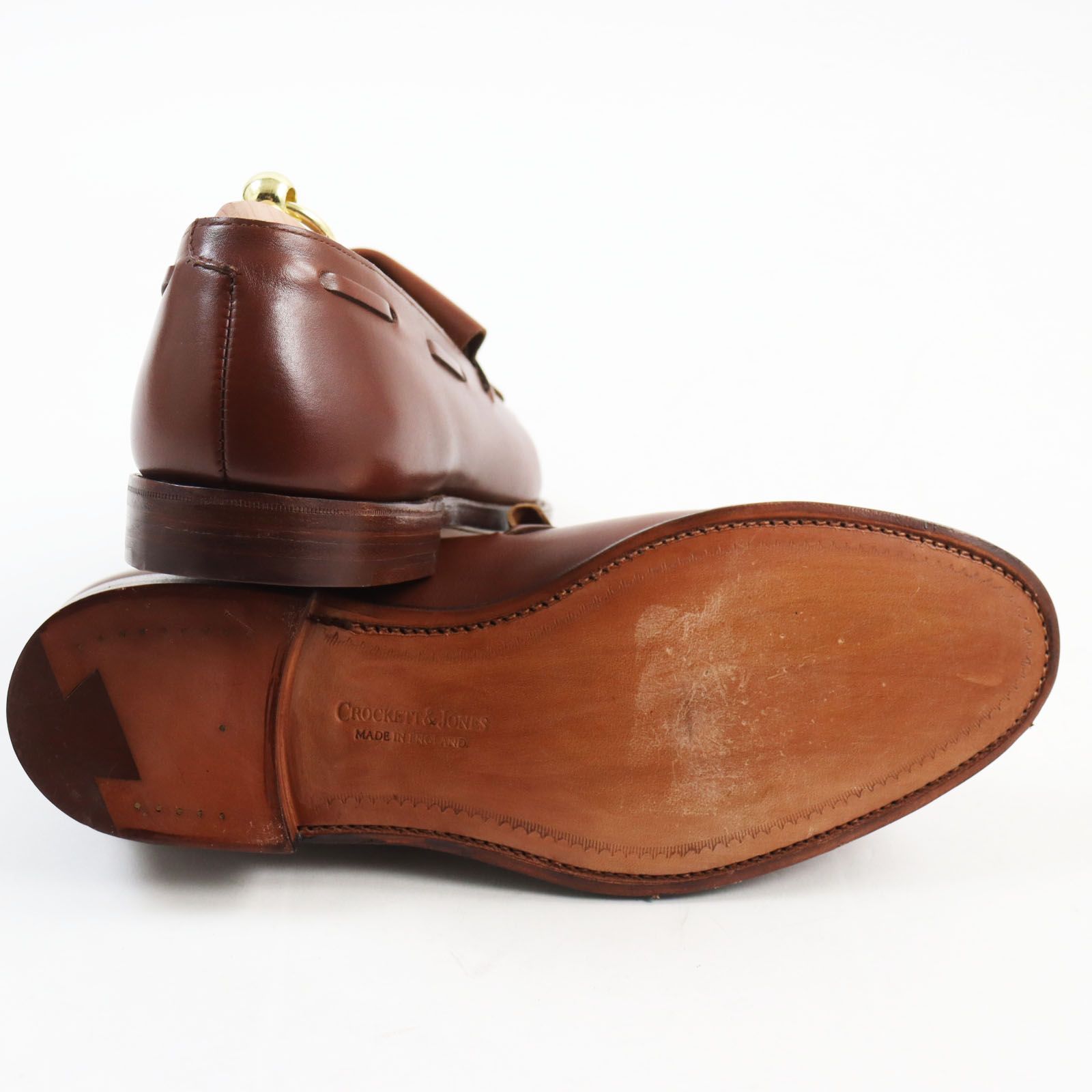 未使用品○CROCKETT&JONES クロケットアンドジョーンズ OVINGTON キルトタッセルローファー レザーシューズ 6.5 イングランド製  メンズ - メルカリ