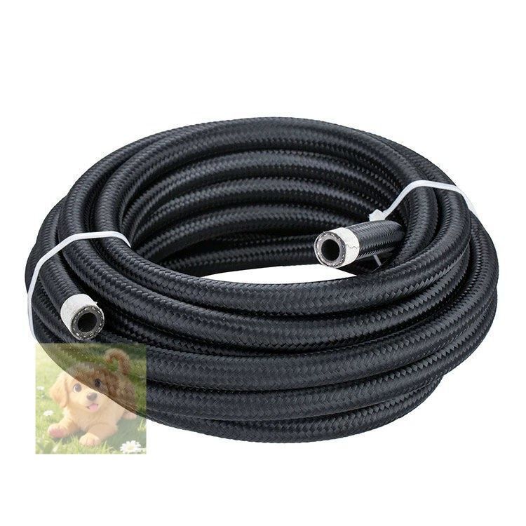 2867 ESPEEDER 5m AN4 AN6 AN8 AN10 AN12 レーシングホースユニバーサルナイロン-ステンレス鋼ブラックオイルクーラー