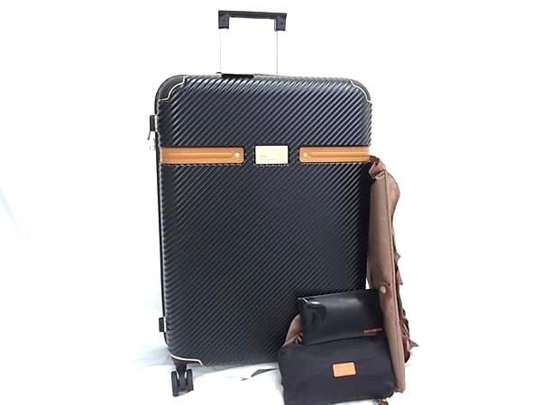 ♥ Samsonite サムソナイト リッチモンド2 スピナー68 ポリカボネート 4輪 キャリーバッグ ブラック系 FS3597