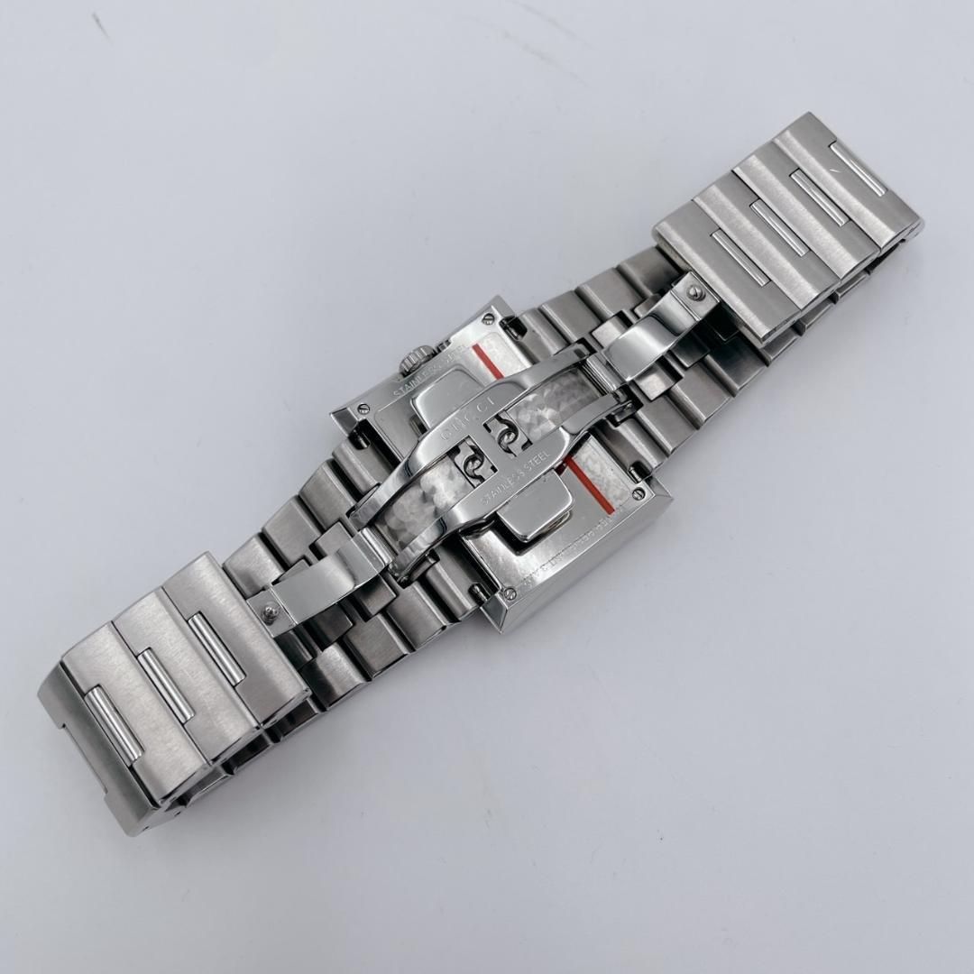 極美品】 GUCCI 100M YA100306 タイムレス グッチ 腕時計 Gフェイス 