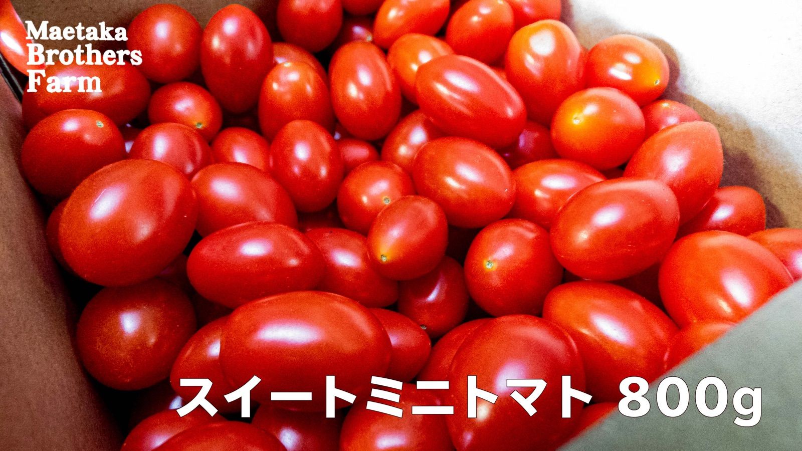 スイートミニトマト８００g✖️２ケース　お得セット！！！　❤️心の実スイート❤️