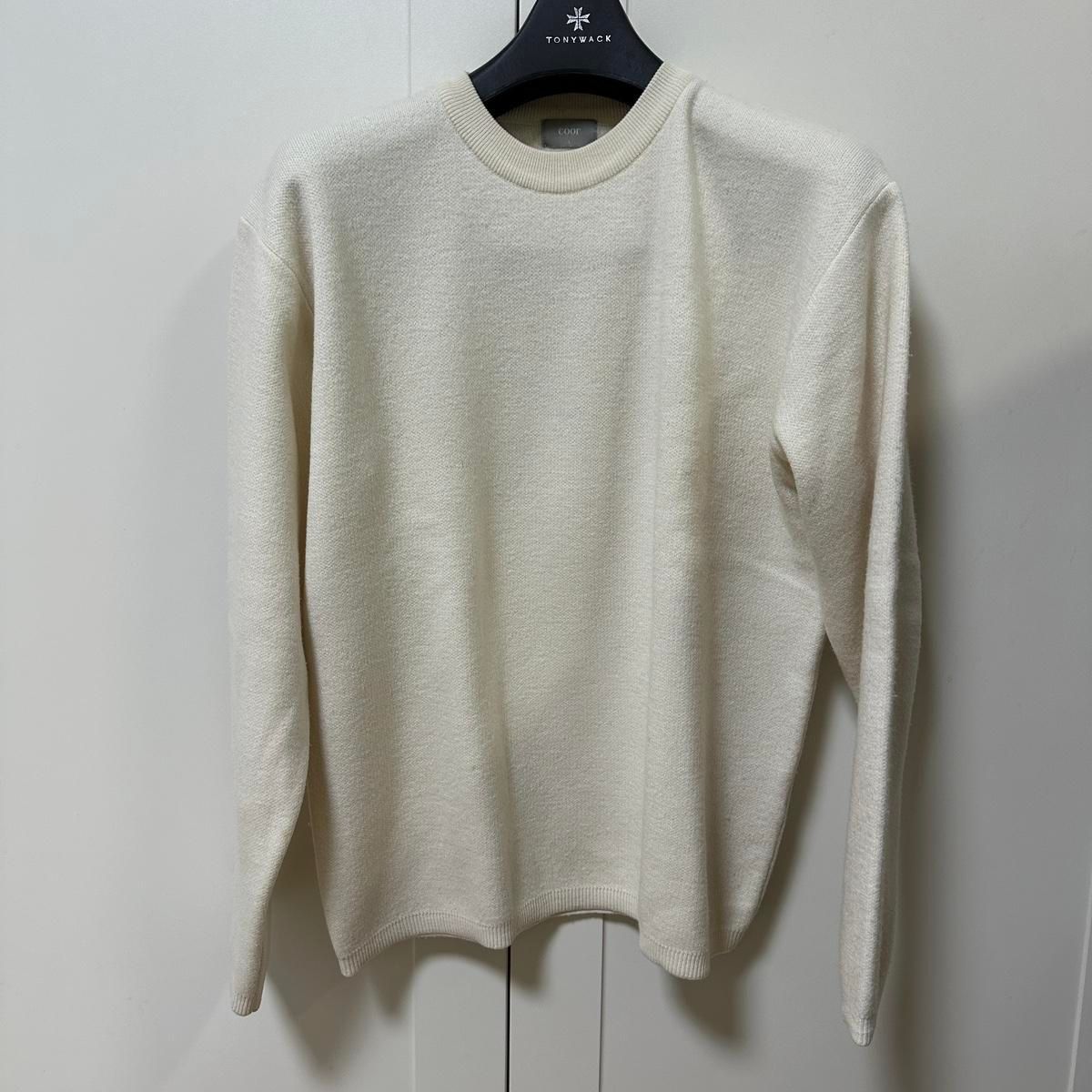 【雷市場（ポンジャン）商品韓国直送】coor(クアー) カシミア ニット セーター クリーム l