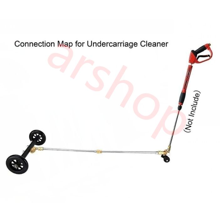 Helthrife 【ヘルスリフェ】 高圧洗浄機アタッチメント 洗浄分配器 自動車下回り洗浄 地面洗浄機 高圧ウォシャー 高圧洗浄機アタッチメント