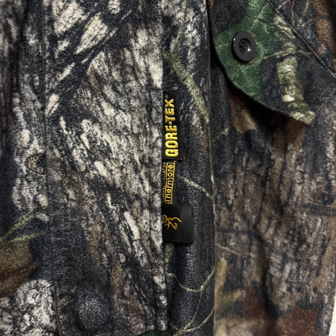 BROWNING ゴアテックス オーバーオール XL カーキ リアルツリー BROWNING ゴアテックス オーバーオール XL カーキ リアルツリー