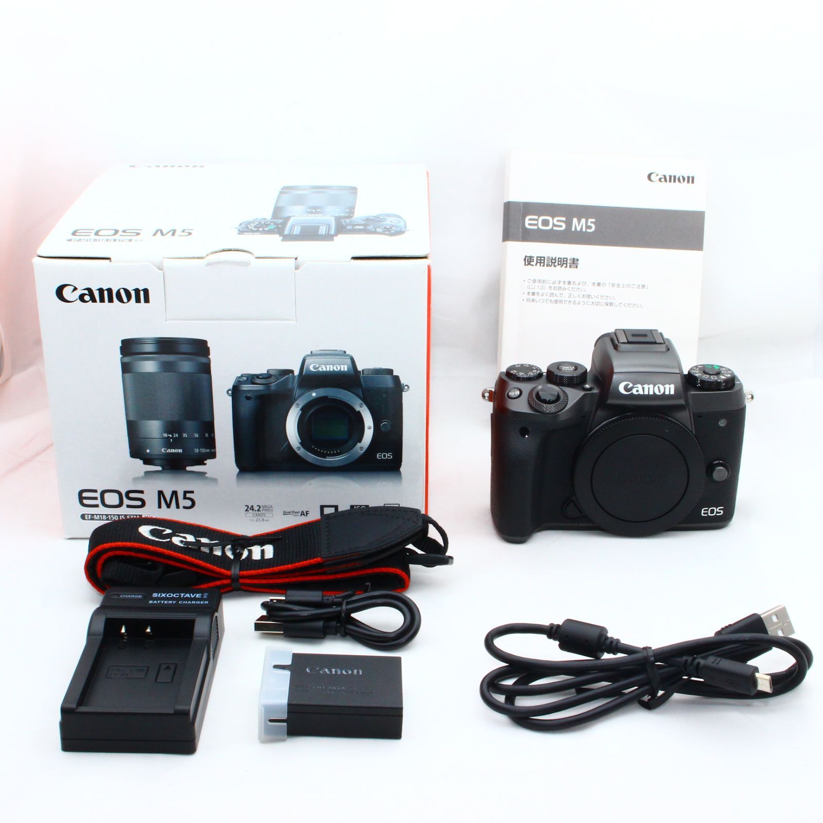 Canon ミラーレス一眼カメラ EOS M5 ボディー EOSM5-BODY - M&T Camera ...