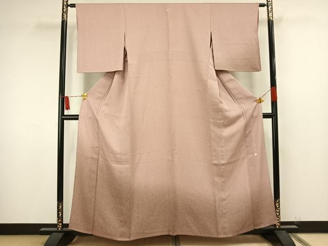 平和屋着物▽鎌倉友禅　坂井教人　日本工芸会正会員　訪問着　単衣　霞文　正絹　逸品　AAAW1562fy 平和屋着物▽鎌倉友禅 坂井教人 日本工芸会正会員 訪問着 単衣 霞文