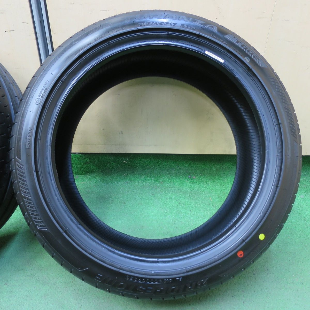 新車外し 25年ブリヂストン TURANZA T002 215⁄45R172本