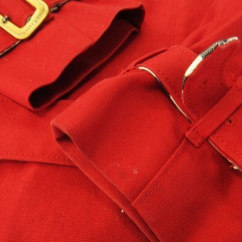 BLACK LABEL BURBERRY トレンチコート Mサイズ オレンジ バーバリー