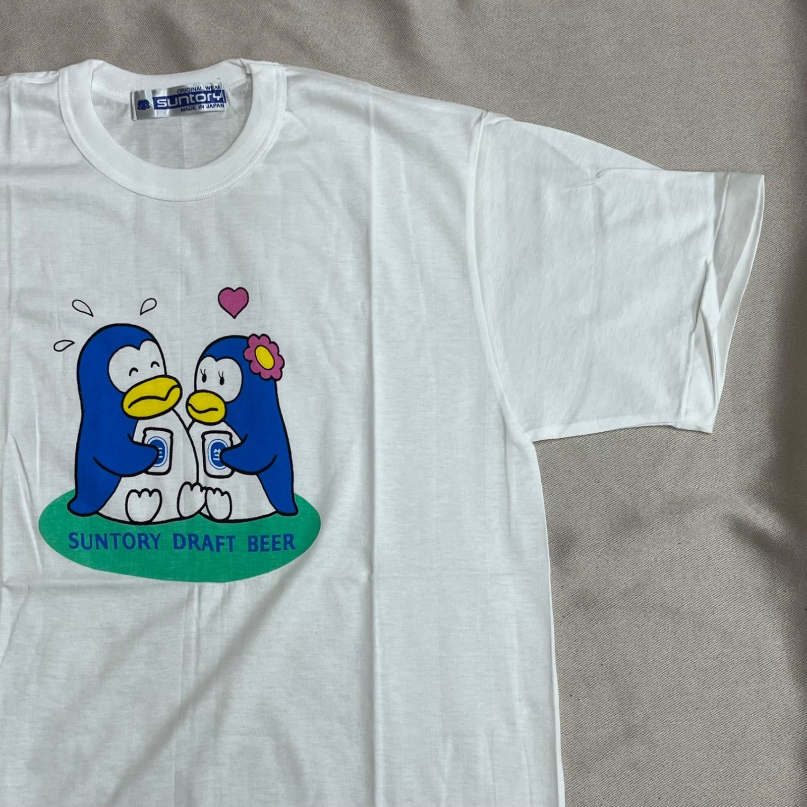 レア】【未使用】サントリー パピプペンギンズ Tシャツ 80s 当時