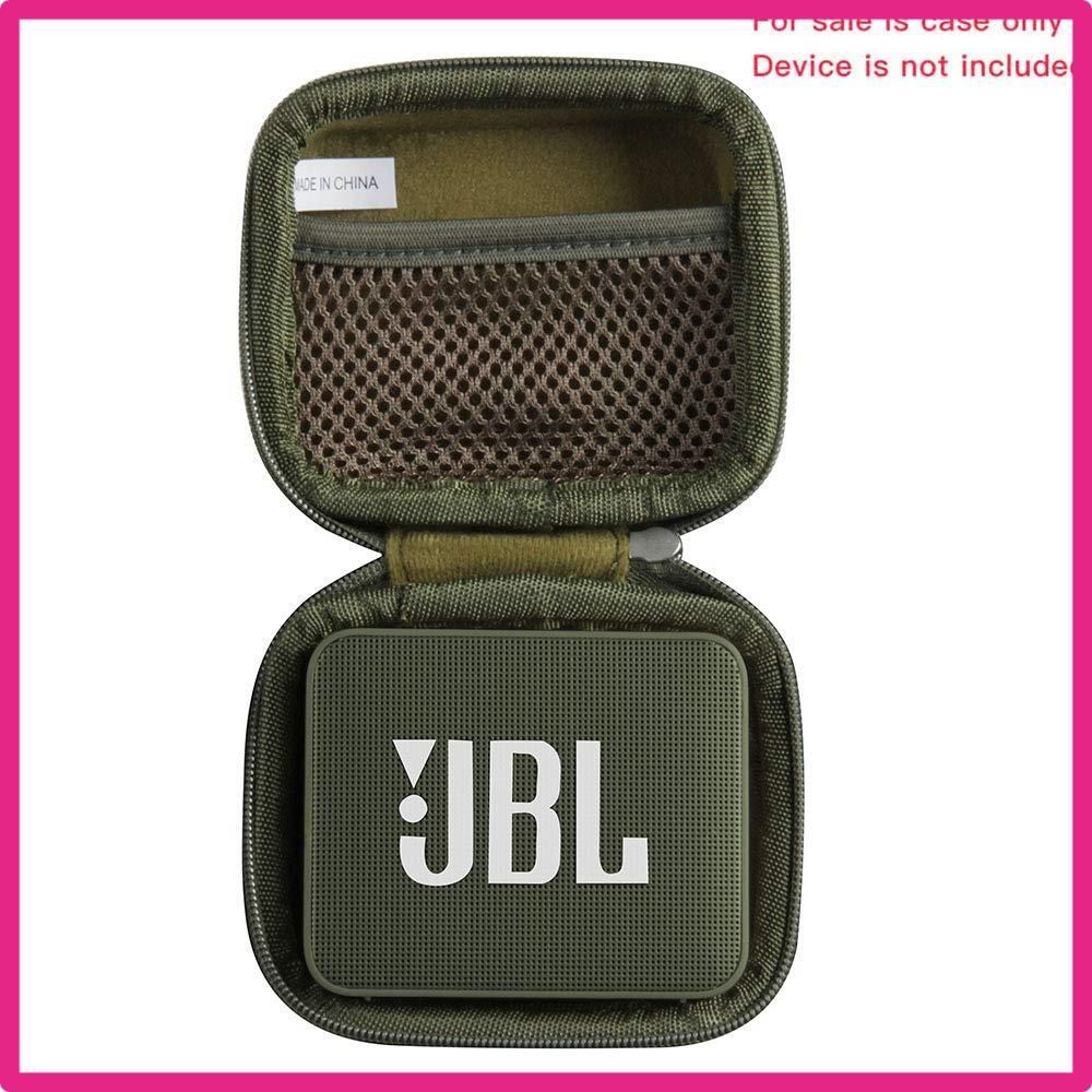 グリーン_ハードハウジングのハウジン JBL GO 2 Bluetoothスピーカー専用収納ケース-Hermitshell(ピンク)…