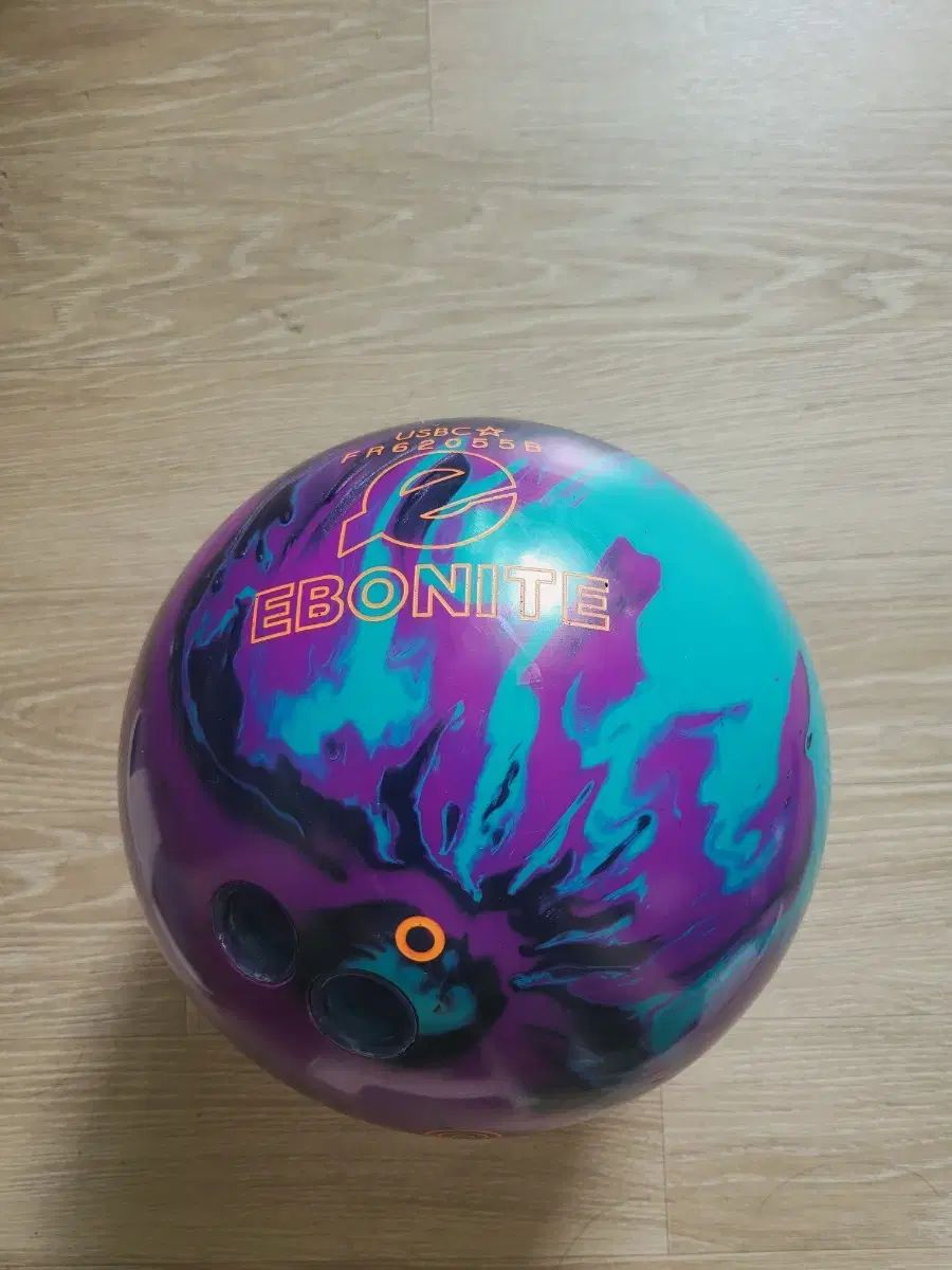 NS　ボウリング　ボール　ザワンアンコール　15P 美品　プラグ無し エボナイト(EBONITE) ザ・ワン アンコール オプティマス 15p