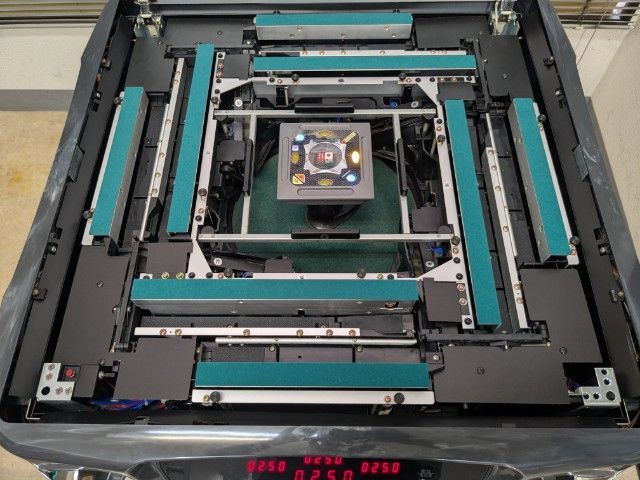 アモスレックス (中古完動品）麻雀椅子、 テーブルセット　引き取り限定です。 ○○○【発送可】中古全自動麻雀卓『アモスレックス2』AMOS