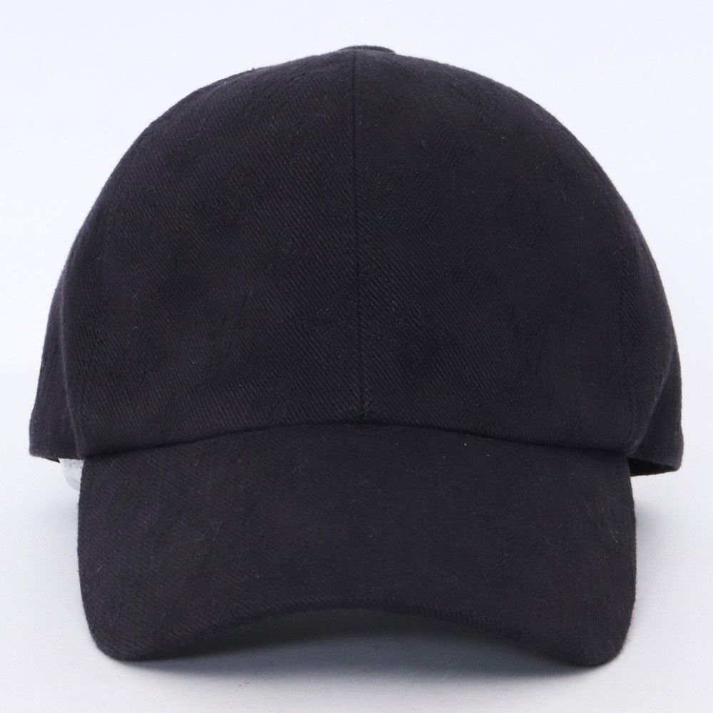 LOUIS VUITTON キャップ・モノグラム エッセンシャル ブラック M76584
