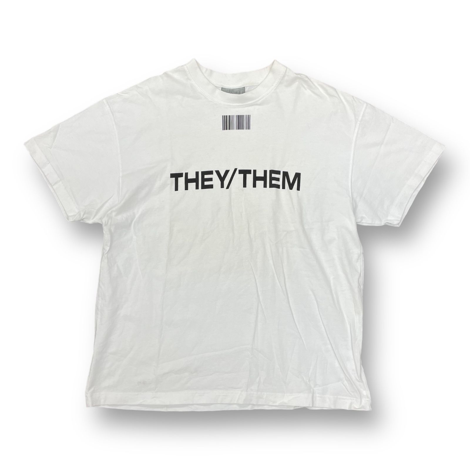 VTMNTS 22SS THEM T-SHIRT プリント Tシャツ ブイティーエムエヌティー 