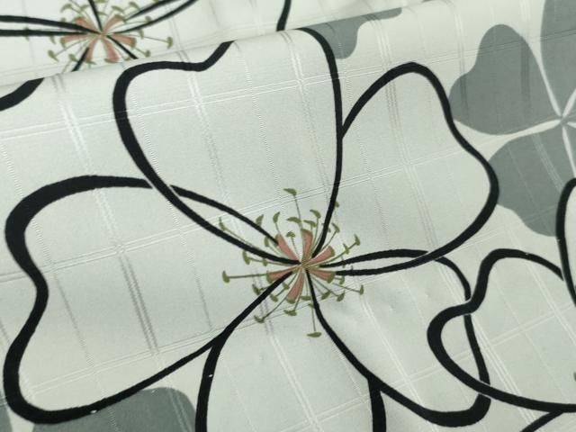 平和屋本店□上質な長襦袢 無双仕立て 花尽くし 逸品 DZAA5103kh5