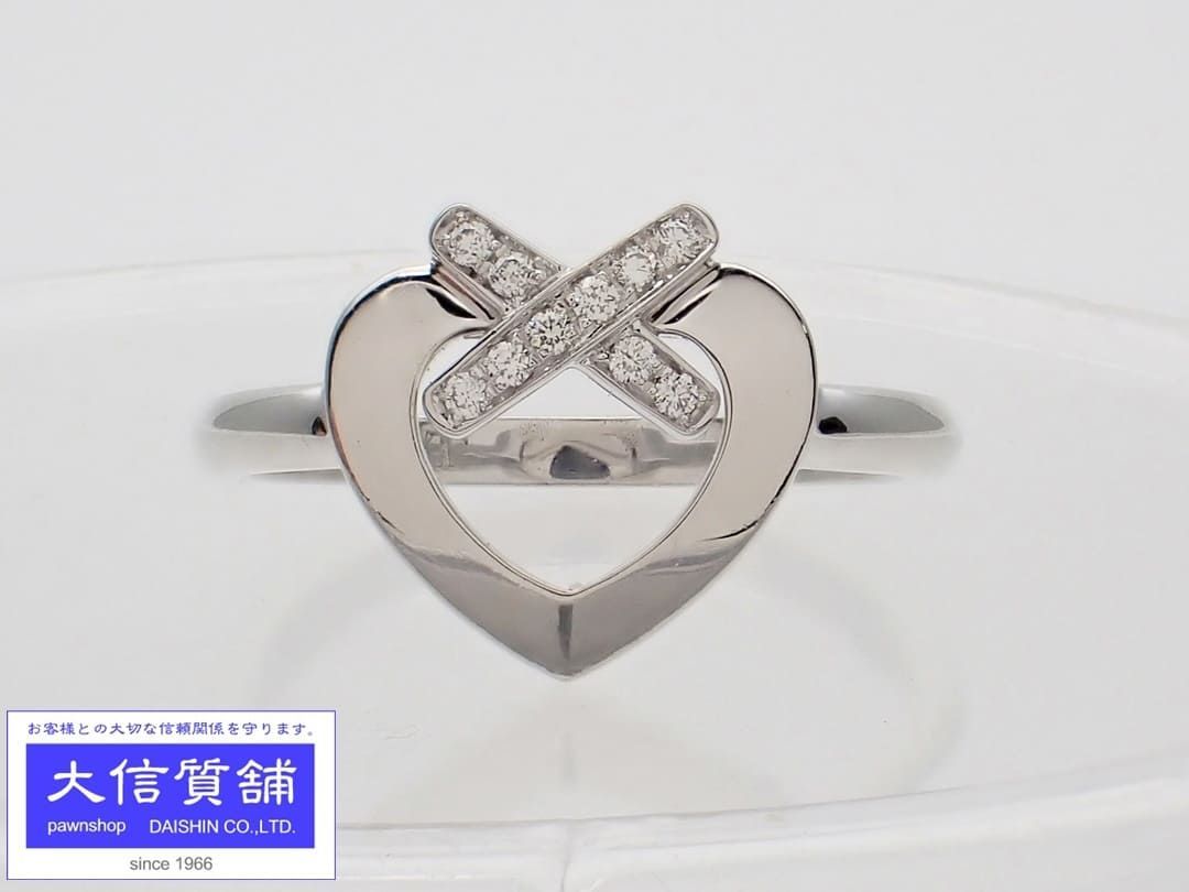 カルティエ トリニティリング スリーカラー クラシック 56号 K18YG/WG