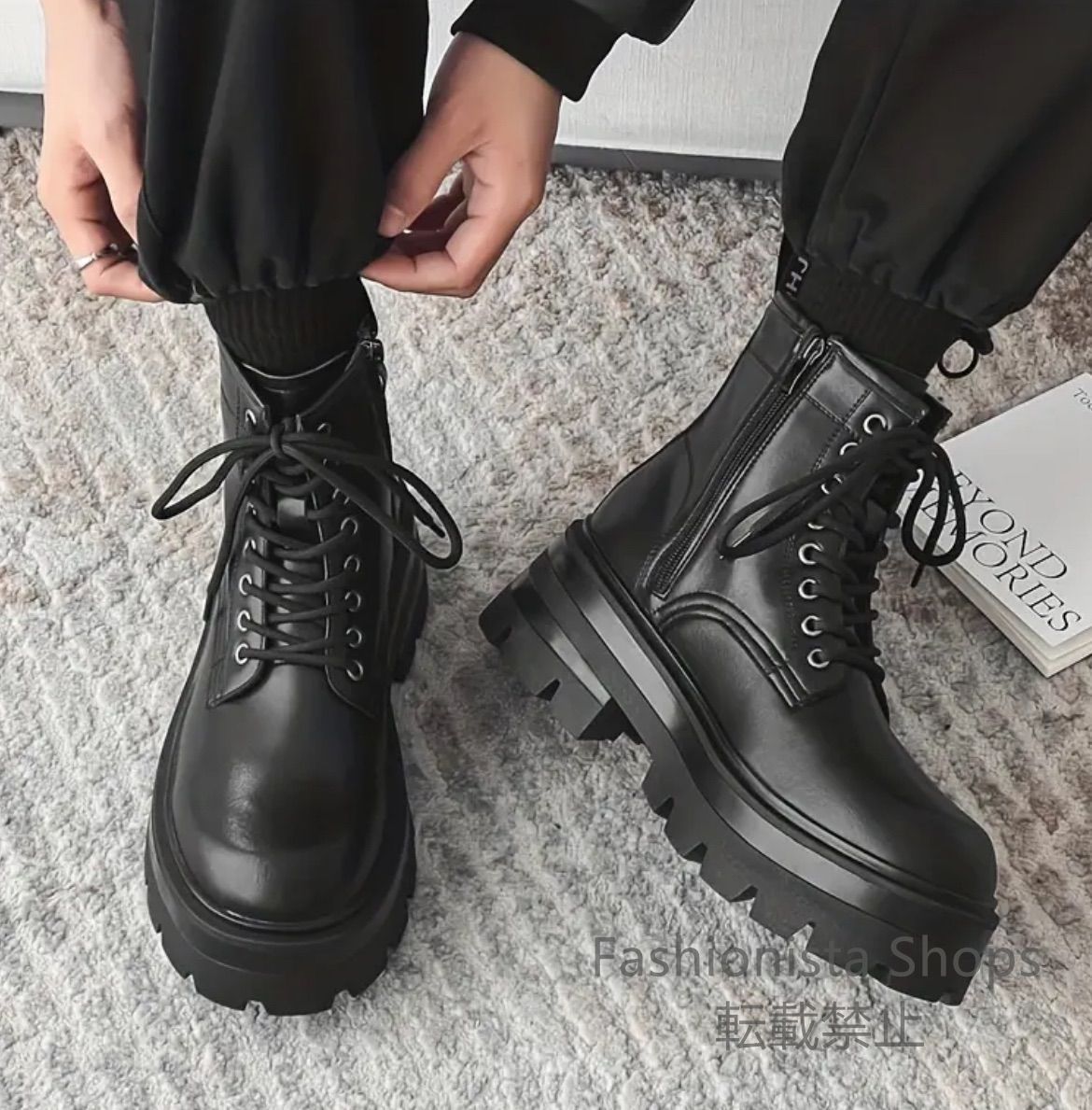 FOXRACING BOMBERバイク用ハイカットブーツ 黒 FOXRACING BOMBERバイク