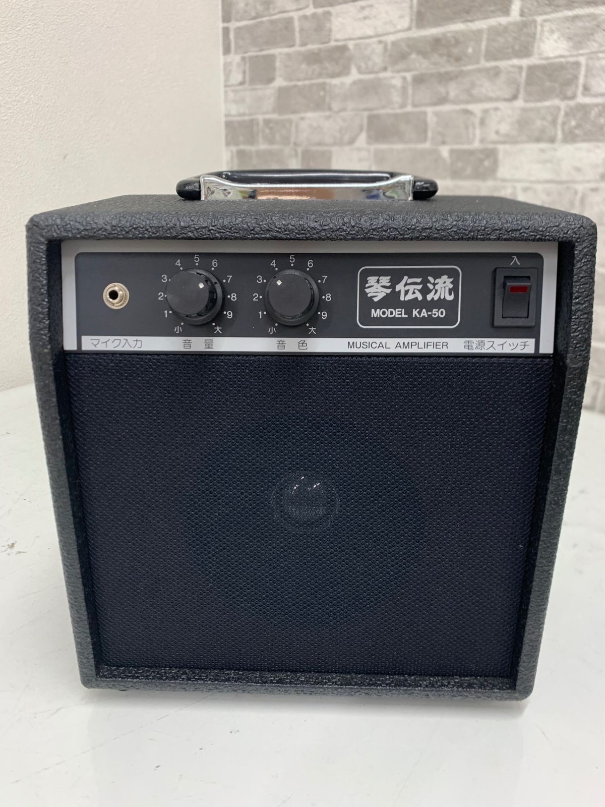 【動作確認済】琴伝流 大正琴アンプ KA-600 動作確認済】琴伝流 大正琴アンプ KA-600