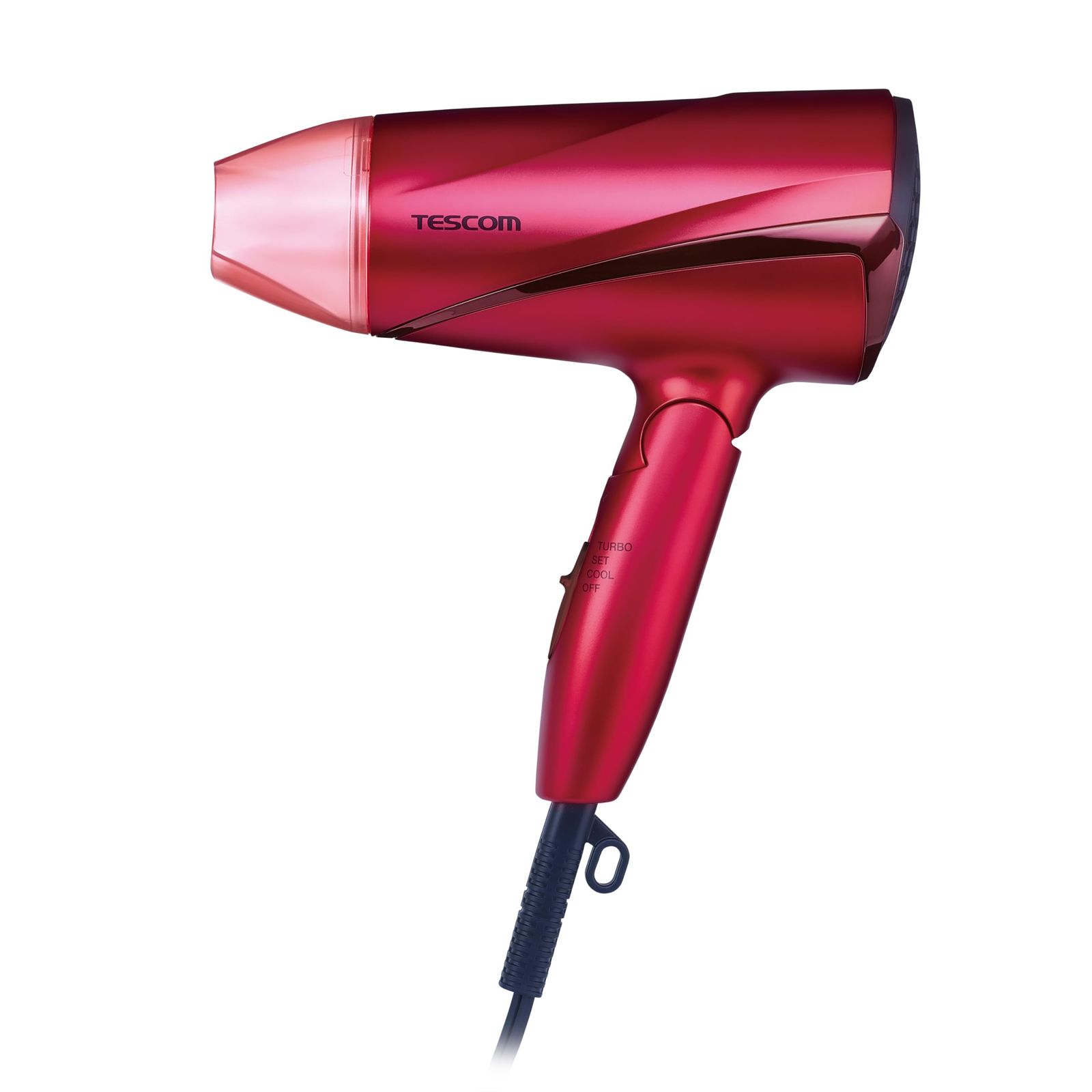 テスコム ヘアドライヤー マイナスイオン 折りたたみ 大風量 軽量 ピンク TD330B-P [ピンク]
