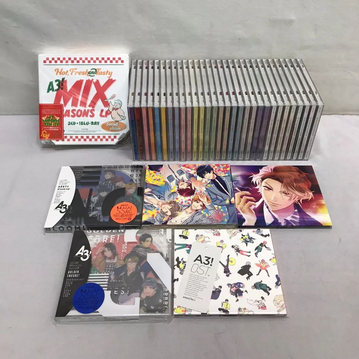 A3!」MIX SEASONS LP 2CD+1BluRay - アニメ