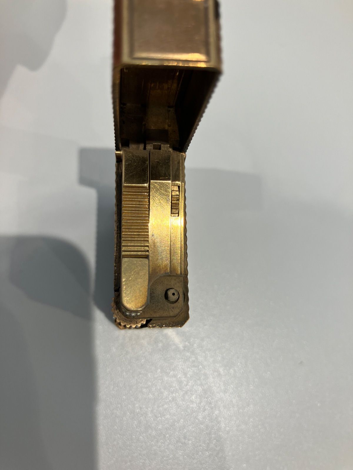 デュポンS.T.Dupont ガスライターライン1 -S ゴールド色 美品 【公式通販】