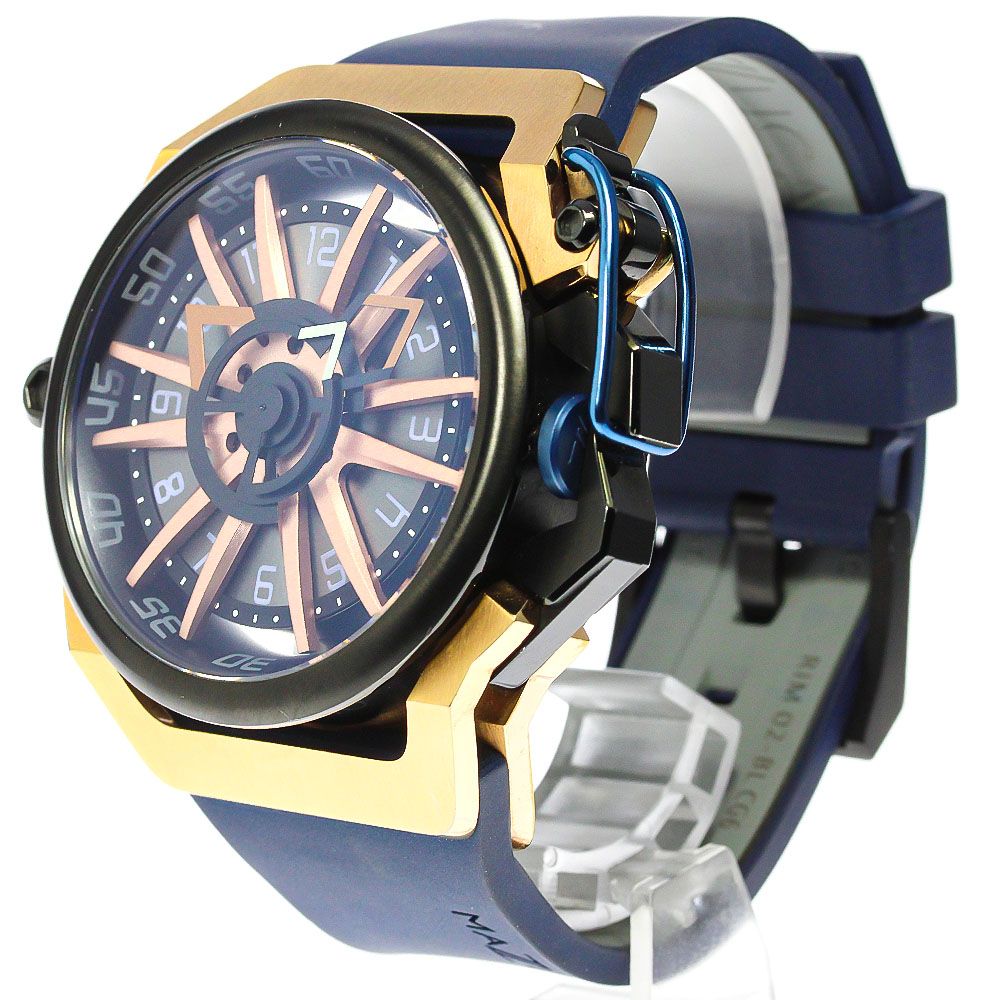 マッツカートMAZUCATO RIM.02-BLCG6リム クロノグラフ自動巻き