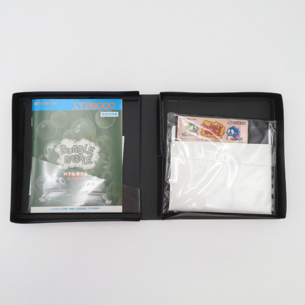 X680005インチディスク版バブルボブルBUBBLE BOBBLE