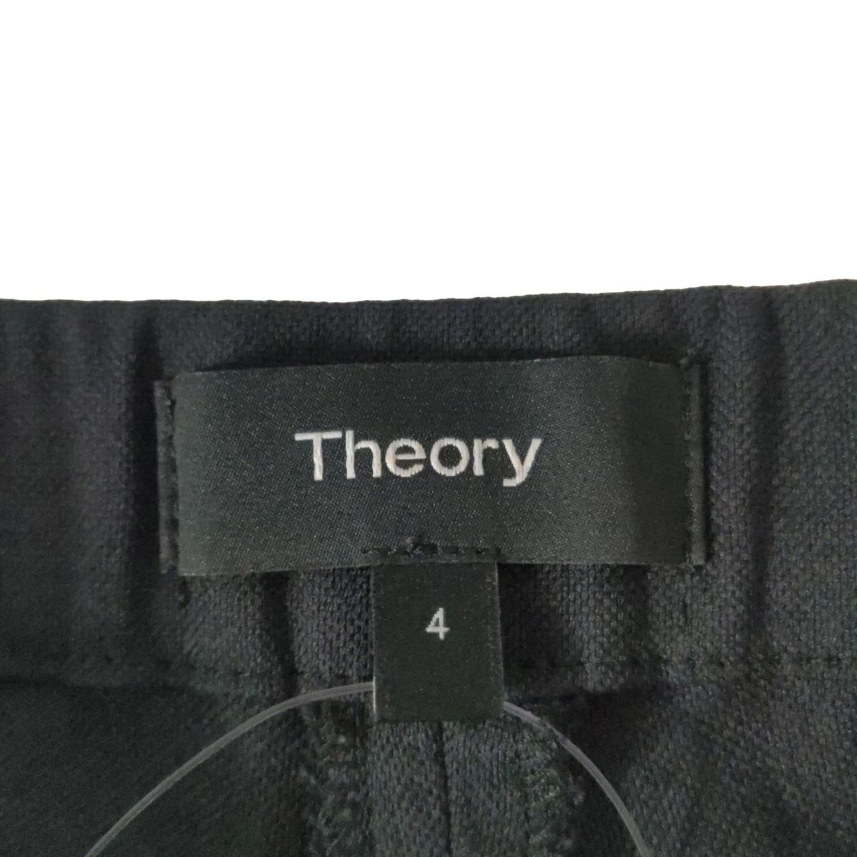 美品　theoryパンツ　サイズ4 theory セオリー パンツ 黒 サイズ4 超美品 - メルカリ