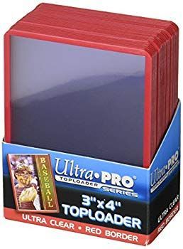 驚きの破格値，お買い得 【中古】ウルトラプロ トップローダー ホルダー 赤枠 (RED) BOX (25枚入り) 6g7v4d0 その他