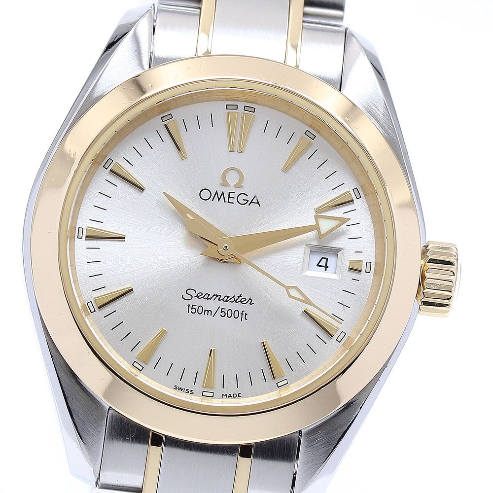 オメガ OMEGA 2377.30 シーマスター アクアテラ 150M YGコンビ クォーツ レディース_905453