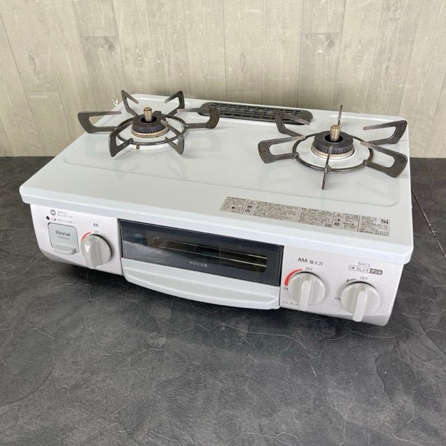 リンナイガスコンロ【中古】動作保証 RINNAI RT35NJH 都市ガス用 2022