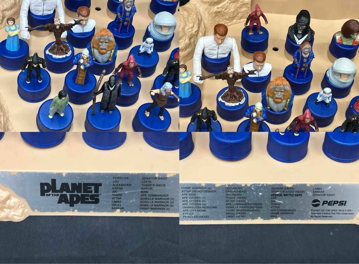 PEPSI 猿の惑星ボトルキャップコレクション＊フルコンプ ペプシ 猿の