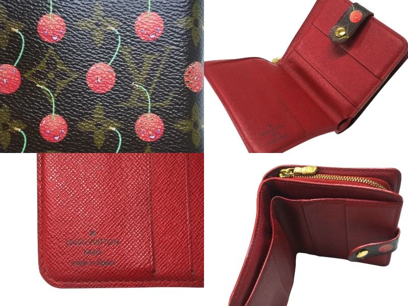 LOUIS VUITTON ルイヴィトン コンパクト ジップ 二つ折り財布 M95005  