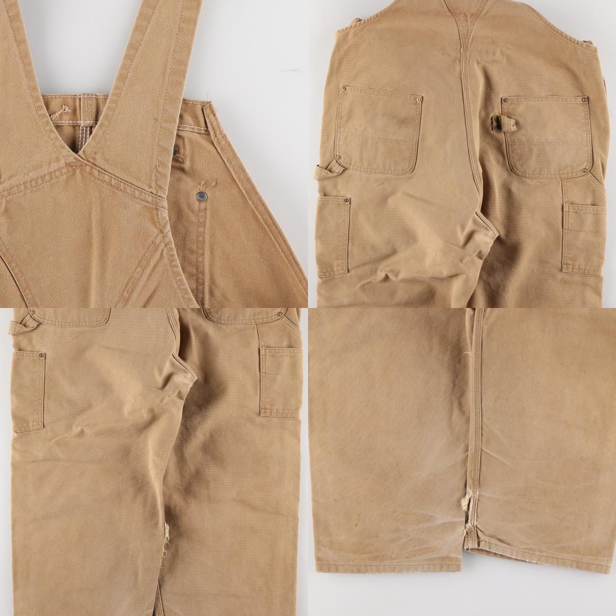 ビッグサイズ　カーハート Carhartt オーバーオール　ダブルニー 楽天市場】Carhartt カーハート ダック ダブルニー ビブ