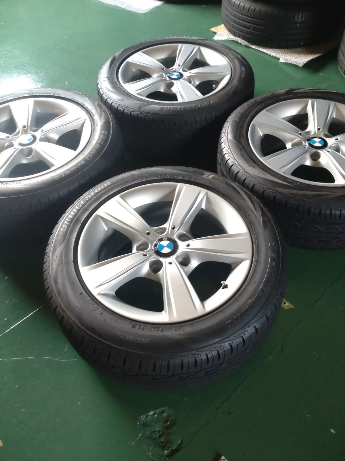 BMW F20 1シリーズ 116i 純正 16×7J +40 120-5H 4本 品番:6796199 E90  