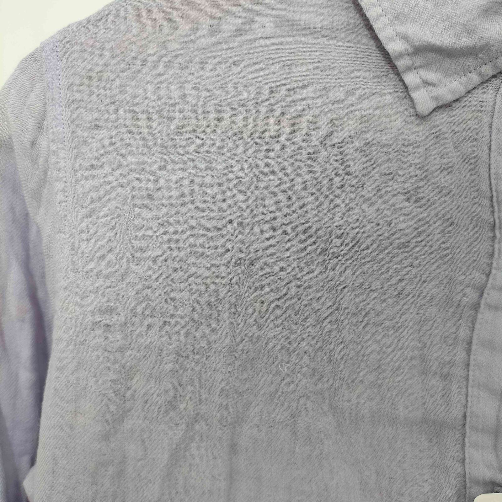 YANUK - ヤヌーク　シワ加工コットンシャツ ヤヌーク YANUK シワ加工 胸ポケット ダブルガーゼ コットン