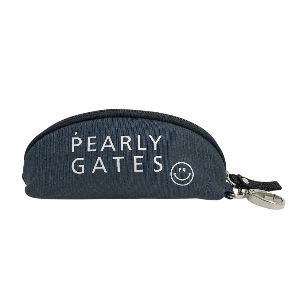 ゴルフ　パーリーゲイツ ニコちゃん　ポーチ PEARLY GATES 【美品】パーリーゲイツ マルチポーチ イエロー×黒